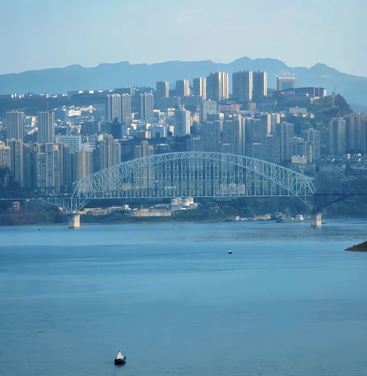 万州美景——铁路桥