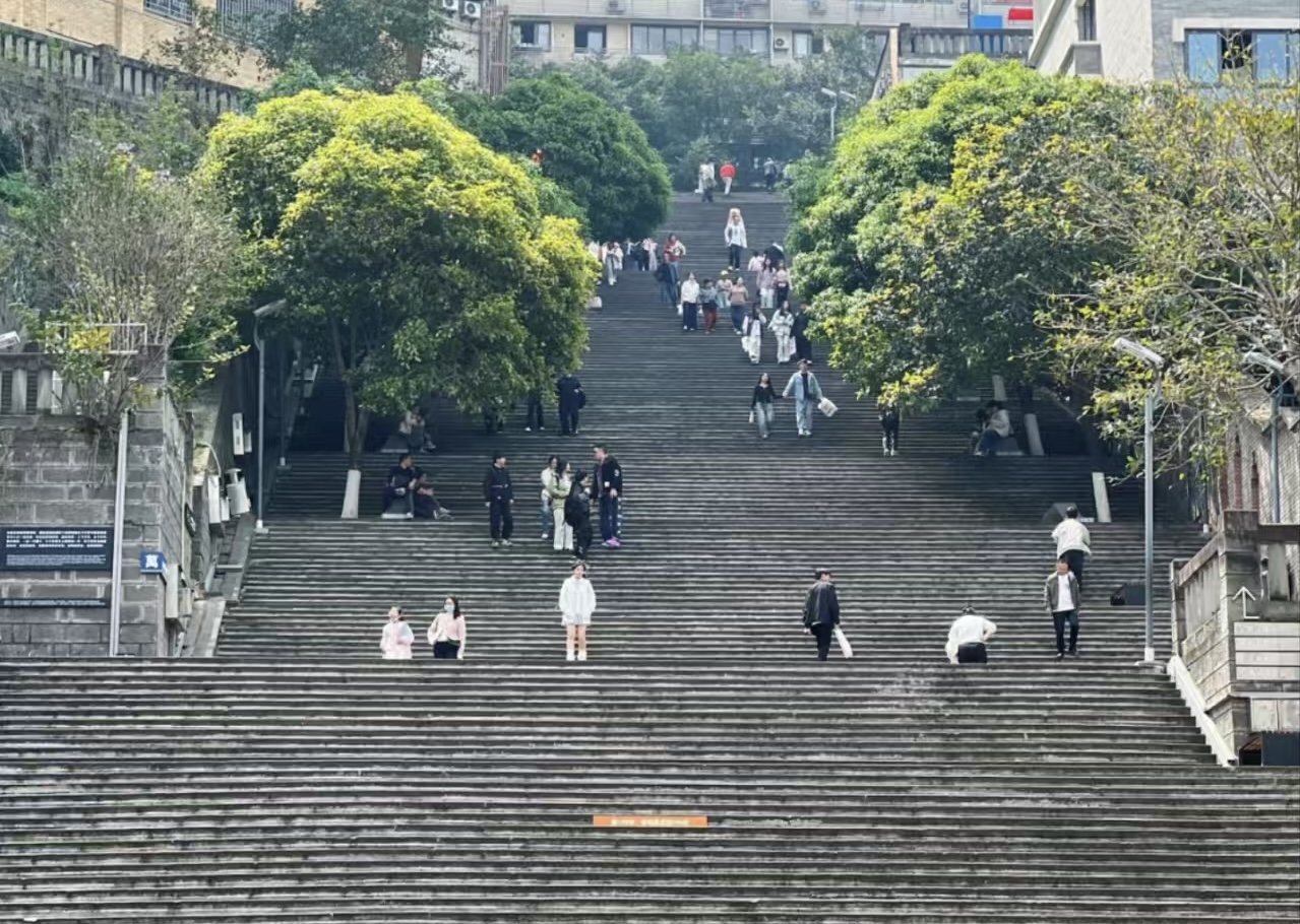 万州美景——网红梯